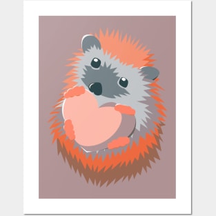 Hedgehog Love Posters and Art